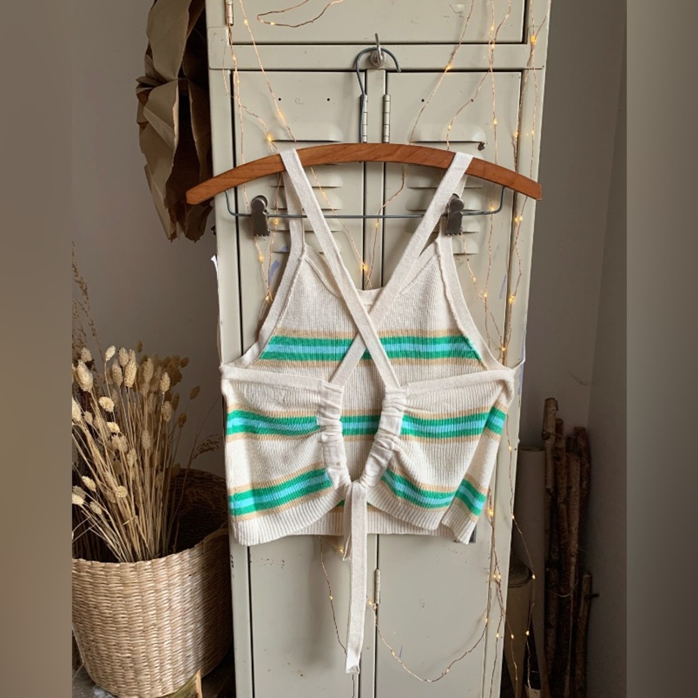 AE Knit Tie Back Tank